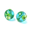 Ocean Theme Handmade Glass Enamel Beads LAMP-D304-02C-3