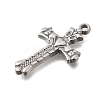 304 Stainless Steel Pendants STAS-Q362-06B-P-2