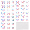 7 Bags 7 Styles Paper Wall Stickers DIY-TA0013-20-1