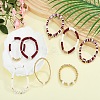 1 Set Handmade Polymer Clay Heishi Beads Stretch Bracelets Set BJEW-SZ0002-67B-02-8