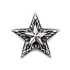 Retro 304 Stainless Steel Pendants STAS-Z095-01AS-1