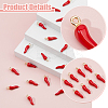 40Pcs Alloy Enamel Pendants ENAM-FH0001-88-4