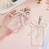 2Pcs Plastic ID Card HJEW-FH00140-3