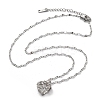 304 Stainless Steel Necklaces for Women LS-NJEW-R015-03P-4