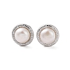 925 Sterling Silver Studs Earring EJEW-H002-12P-1