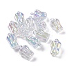 UV Plating Luminous Transparent Acrylic Pendants OACR-C001-07-3