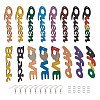 DIY Word Style Earring Making Kits DIY-TA0008-61-2