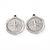Non-Tarnish 304 Stainless Steel Pendants LS-X-STAS-G242-19P-1
