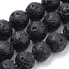 Natural Lava Rock Beads Strands G-S259-11-14mm-1