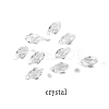 72Pcs Transparent Eletroplate Glass Charms PW-WG62C09-10-1