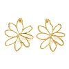 PVD Vacuum Plating 304 Stainless Steel Stud Earrings for Women EJEW-L284-06G-1