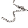 Mother's Day 304 Stainless Steel Ma Ma Multi-Strand Link Chains Bracelets for Women BJEW-Q335-01B-P-3
