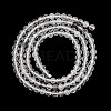 Natural Herkimer Diamond Beads Strands GG-NH0014-D03-3mm-4