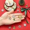 24Pcs 4 Styles Christmas Alloy Pendants ENAM-YW0006-43-5