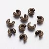 Brass Crimp Beads Covers KK-H289-NFAB-NF-1