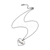 Non-Tarnish Hollow Heart 304 Stainless Steel Pendant Necklaces LS-NJEW-C033-01B-P-2