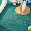 DIY 304 Stainless Steel Chain Necklace Making Kits DIY-TA0012-14-5