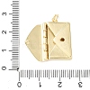 Eco-Friendly Rack Plating Brass Pendants X-KK-F848-08G-3