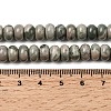 Natural Green Wood Lace Stone Wooden Jasper Beads Strands G-A280-A29-02-5