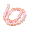 Handmade Transparent Glass Beads GLAA-N0028-02H-2
