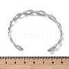304 Stainless Steel Cuff Bangles BJEW-A160-01P-5