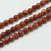 Synthetic Goldstone Beads Strands G-K020-3mm-07B-1