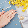 Brass Charms KK-PH0001-51G-3