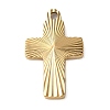 Ion Plating(IP) 304 Stainless Steel Pendants STAS-D025-02G-02-1