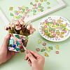 240Pcs 2 Style Transparent Glass Cabochons GLAA-EL0001-02A-5