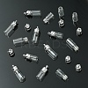 20Pcs 2 Styles Glass Bottle Pendants GLAA-YW0004-38-2