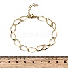 304 Stainless Steel Link Chain Bracelets for Women BJEW-A051-02G-5