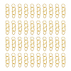 50Pcs 304 Stainless Steel S-Hook Clasps FIND-UN00007-1