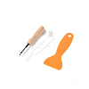 DIY Cotton Cup Mat Punch Needle Kits DIY-K032-38B-7