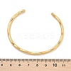 Ion Plating(IP) 304 Stainless Steel Cuff Bangles BJEW-H323-01G-5