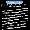 24 Yards 8 Styles Milk Fiber Lace Trim Ribbon OCOR-CY0001-09B-7