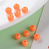 Opaque Acrylic Beads X-MACR-S370-C6mm-A11-6