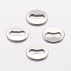 201 Stainless Steel Chain Tabs STAS-I097-034P-1