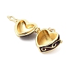 Brass Enamel Prayer Box Pendants KK-CJC0013-17G-01-2