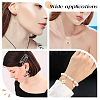 8Pcs 4 Style Rack Plating Brass Micro Pave Cubic Zirconia Pendants KK-BBC0004-19-5