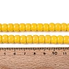 Opaque Glass Beads Strands GLAA-NH0002-B10-2