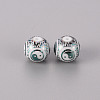 Electroplate Glass Beads EGLA-Q123-012G-1