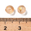 Frosted Transparent Acrylic Beads X1-OACR-F013-12E-3