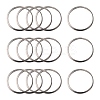 Tarnish Resistant 201 Stainless Steel Linking Rings STAS-F192-001P-03-1