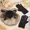 1 Pair Bowknot Pattern Gloves AJEW-GA0006-47A-5