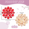 20pcs Alloy Rhinestone Cabochons ALRI-GA0001-08B-2