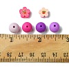 48Pcs 6 Styles DIY Food Grade Silicone & Polymer Clay Beads Jewelry Making Finding Kit DIY-FS0005-83A-5