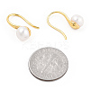 Natural Pearl Dangle Earrings EJEW-T019-01G-4