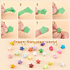 1 Set 27 Colors Fluorescent Lucky Star Origami Paper DIY-CP0010-79C-6