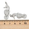Brass Micro Pave Cubic Zirconia Pendants KK-F908-24P-3