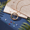 DIY Locket Pendant Necklaces Jewelry Kits DIY-PH0029-92G-01-4